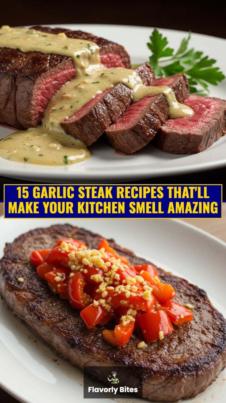 15 Garlic Steak Recipes That’ll Make Your Kitchen Smell Amazing