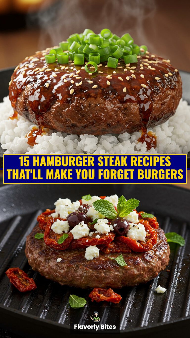 15 Hamburger Steak Recipes That’ll Make You Forget Regular Burgers