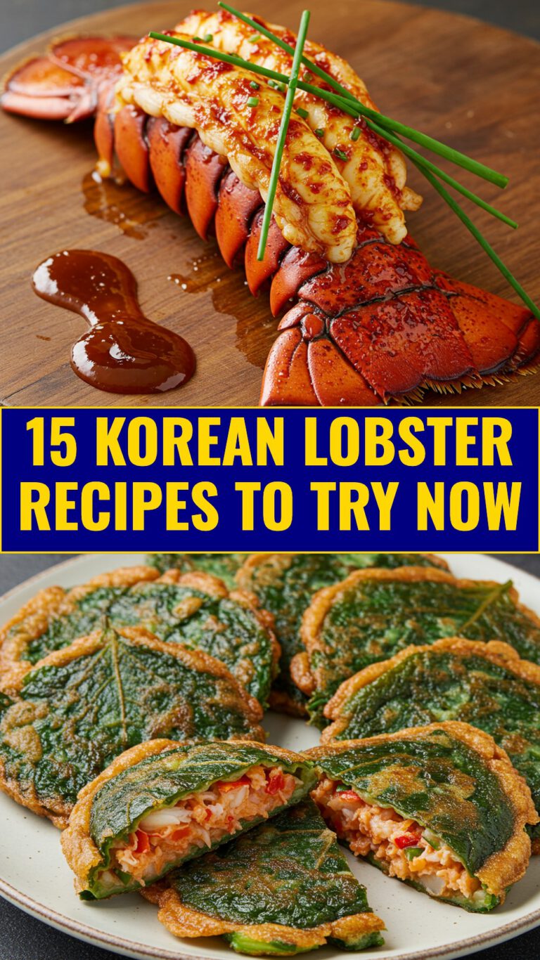 15 Korean Lobster Recipes to Try Now