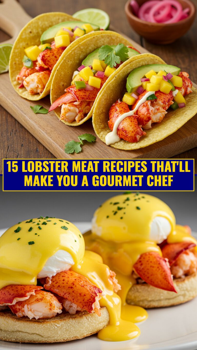 15 Lobster Meat Recipes That’ll Make You a Gourmet Chef