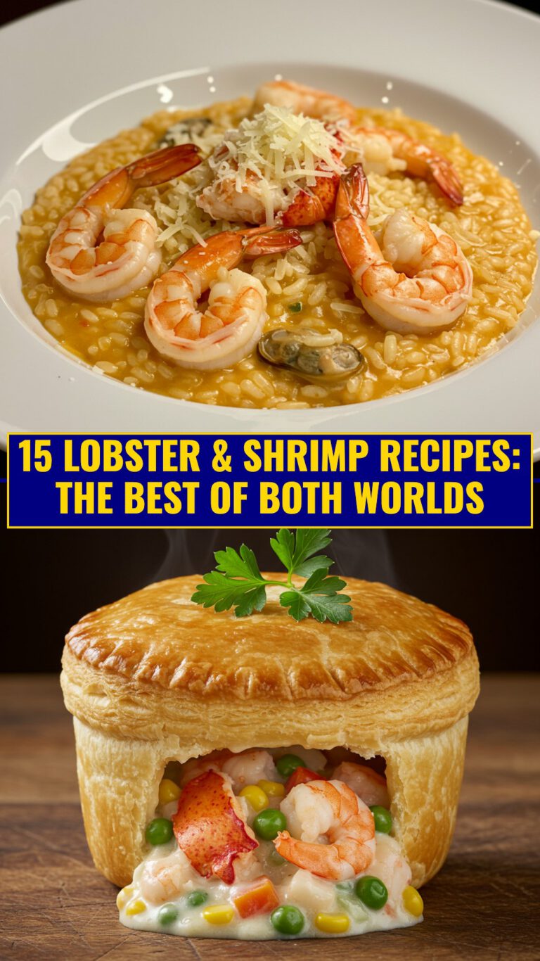 15 Lobster & Shrimp Recipes: The Best of Both Worlds