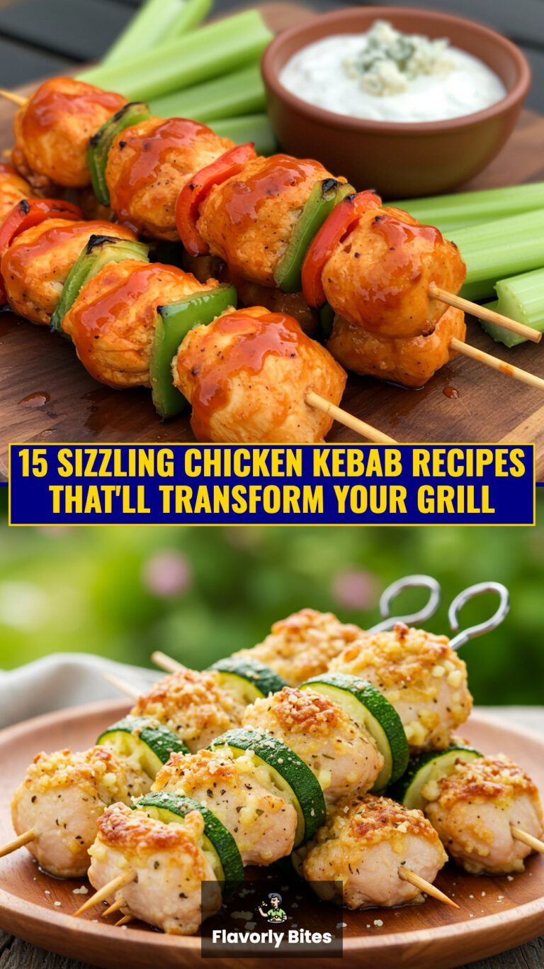 15 Sizzling Chicken Kebab Recipes That’ll Transform Your Grill