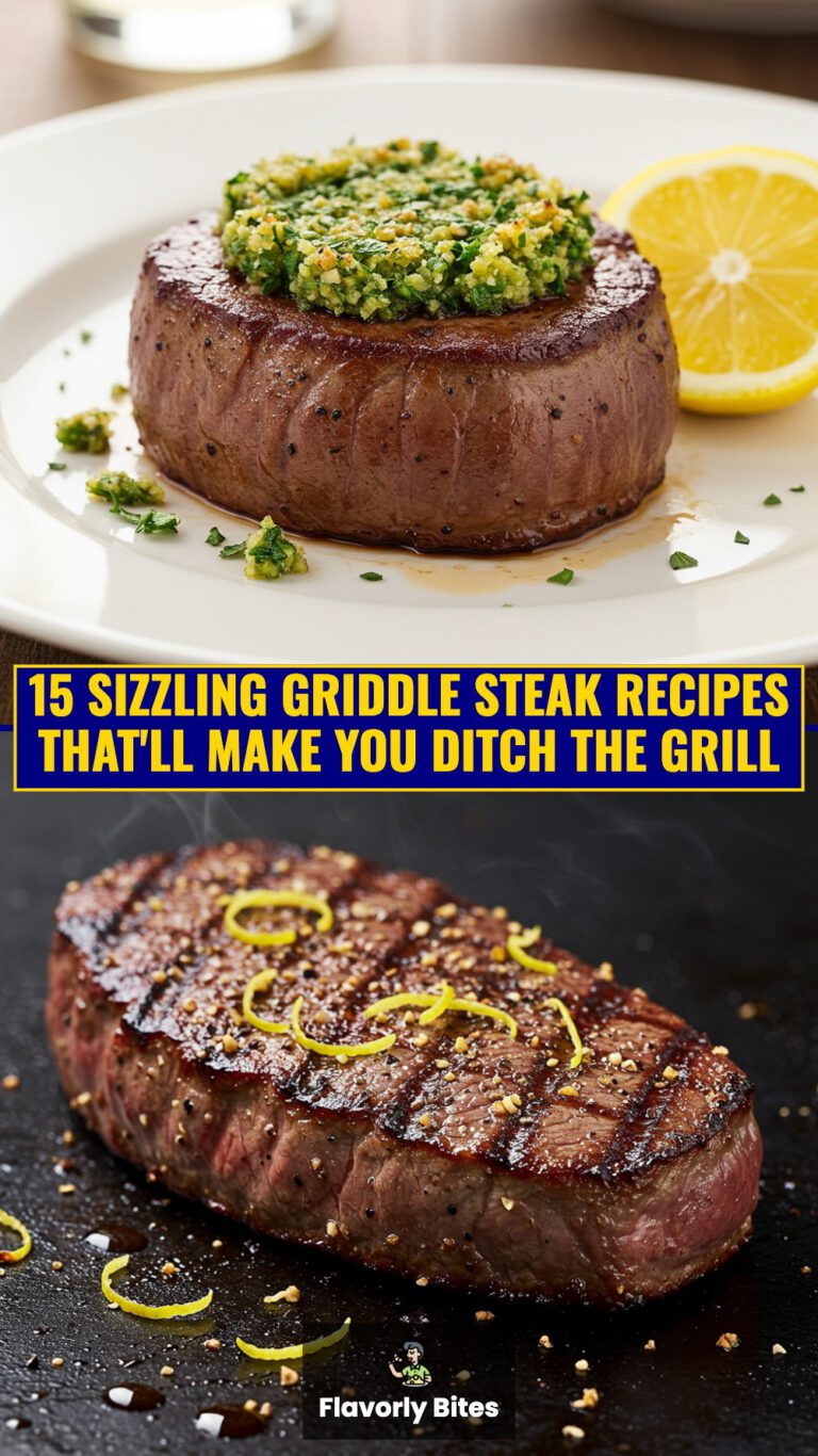 15 Sizzling Griddle Steak Recipes That’ll Make You Ditch the Grill