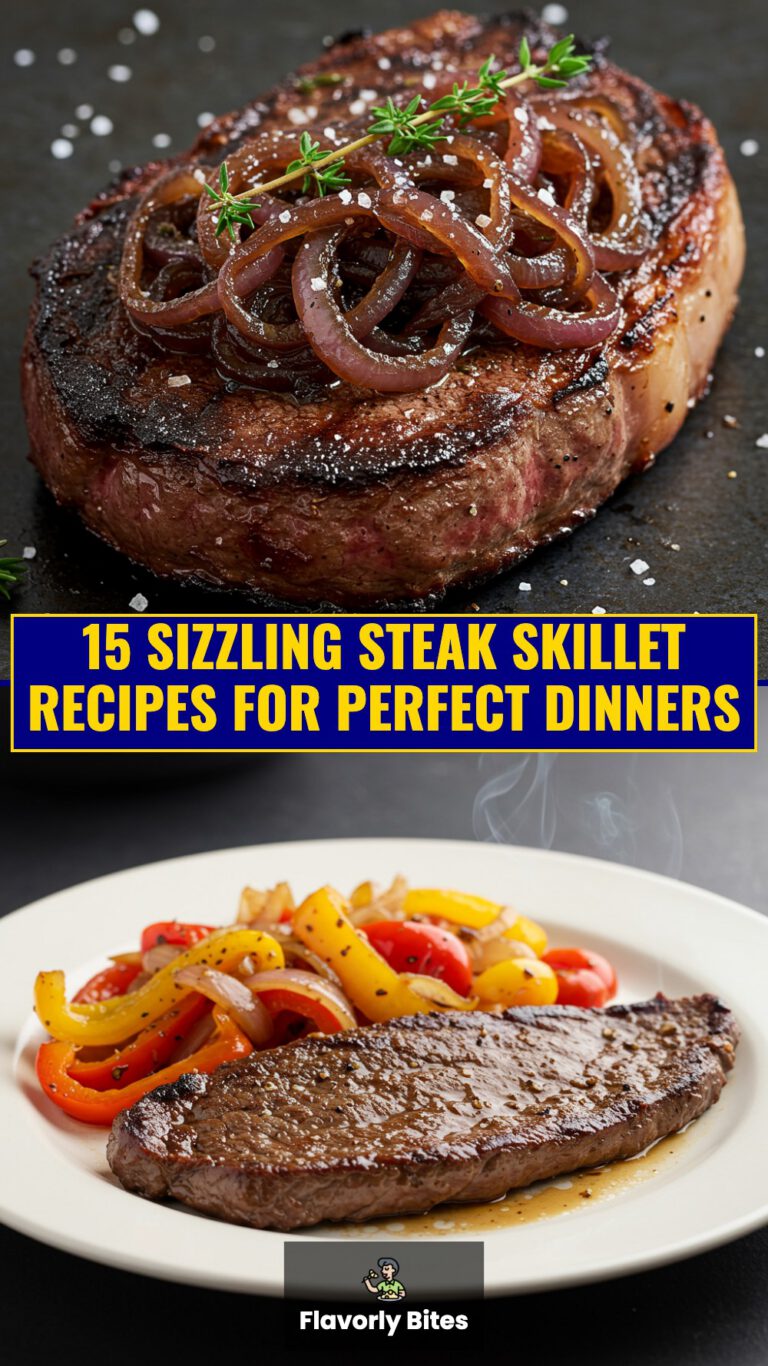 15 Sizzling Steak Skillet Recipes for Perfect Dinners
