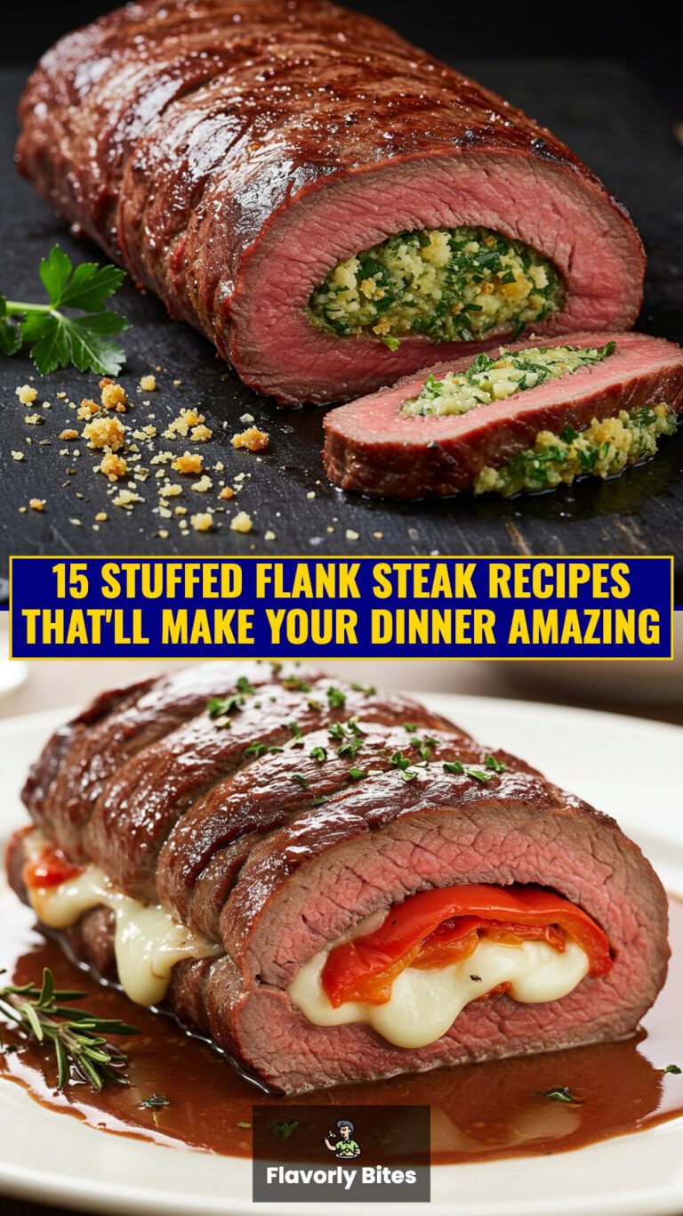 15 Stuffed Flank Steak Recipes That’ll Make Your Dinner Amazing