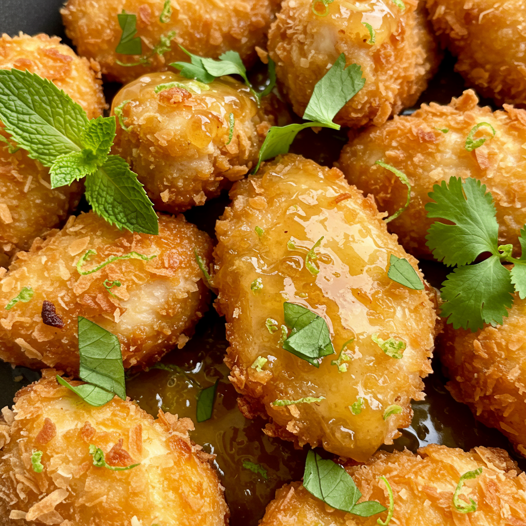 15. Coconut Honey Chicken