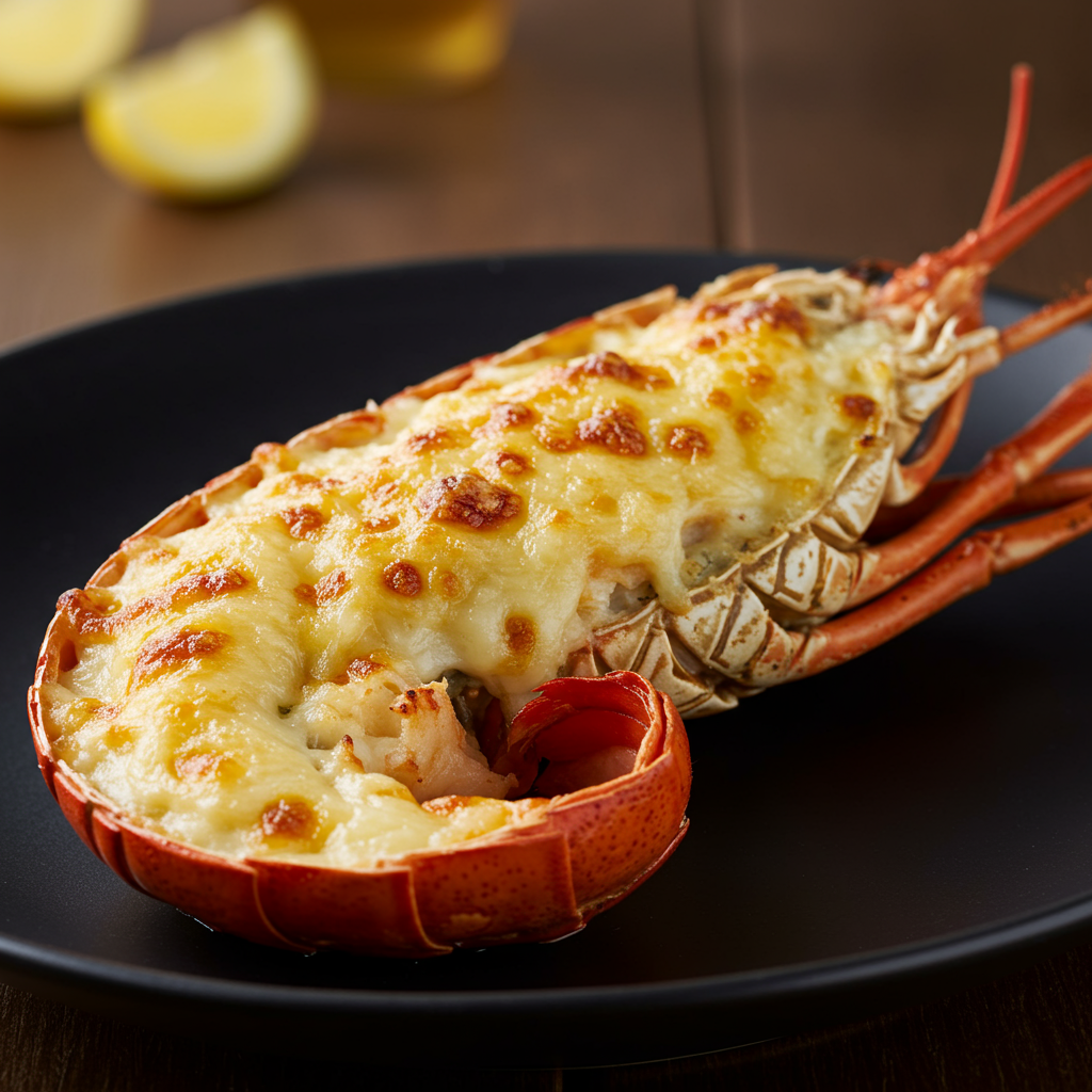 15. Grilled Lobster Thermidor Style