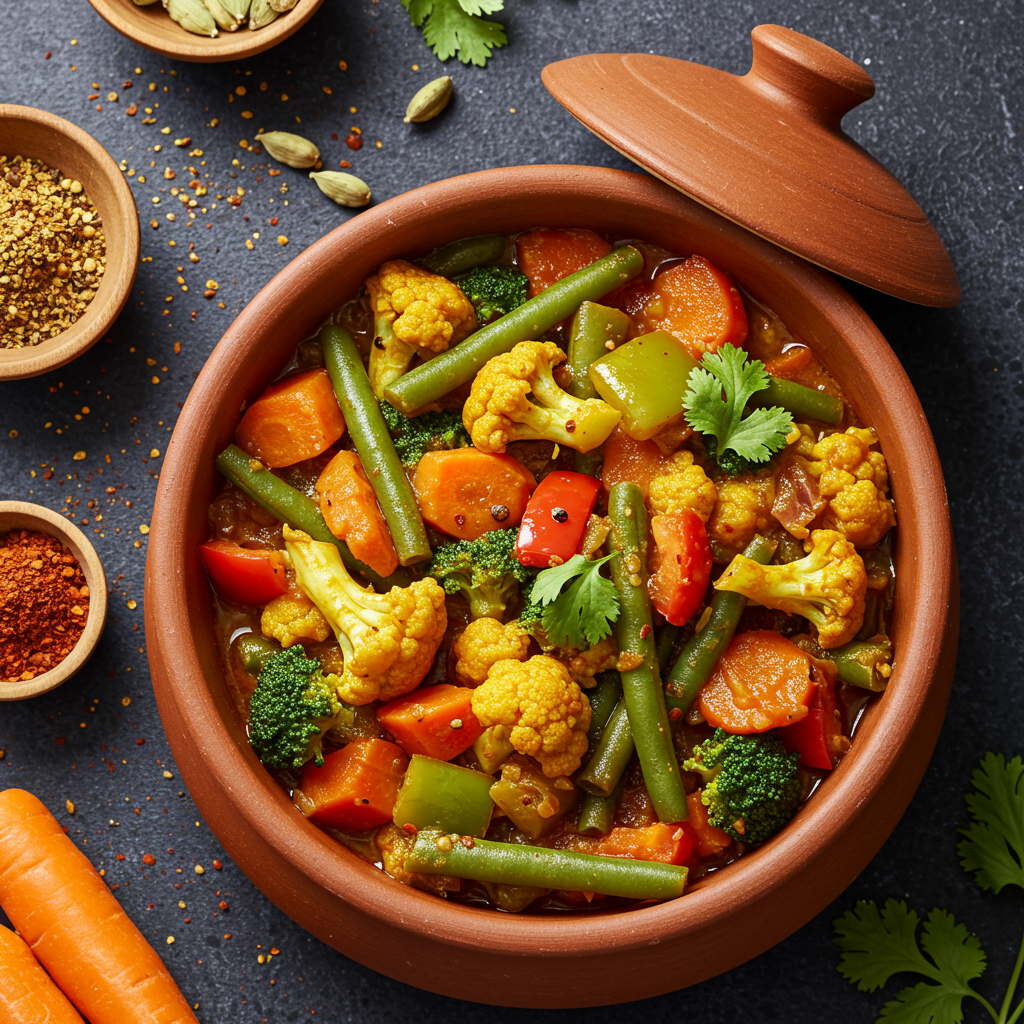 15. Mixed Vegetable Curry