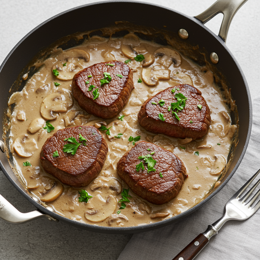 15. Steak Diane