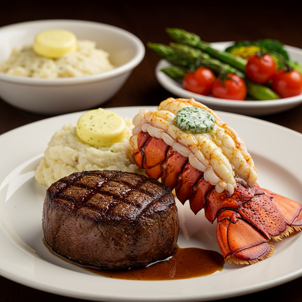 15. Surf and Turf: Lobster and Steak