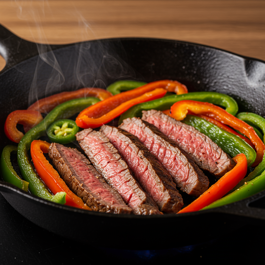 15: Taco Seasoning Keto Fajita Steak
