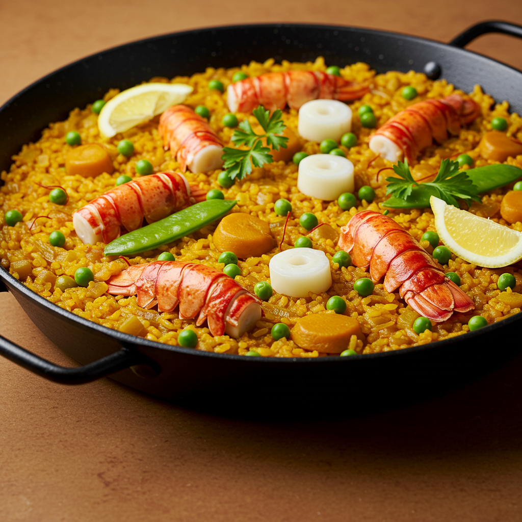 15. Vegan Lobster Paella