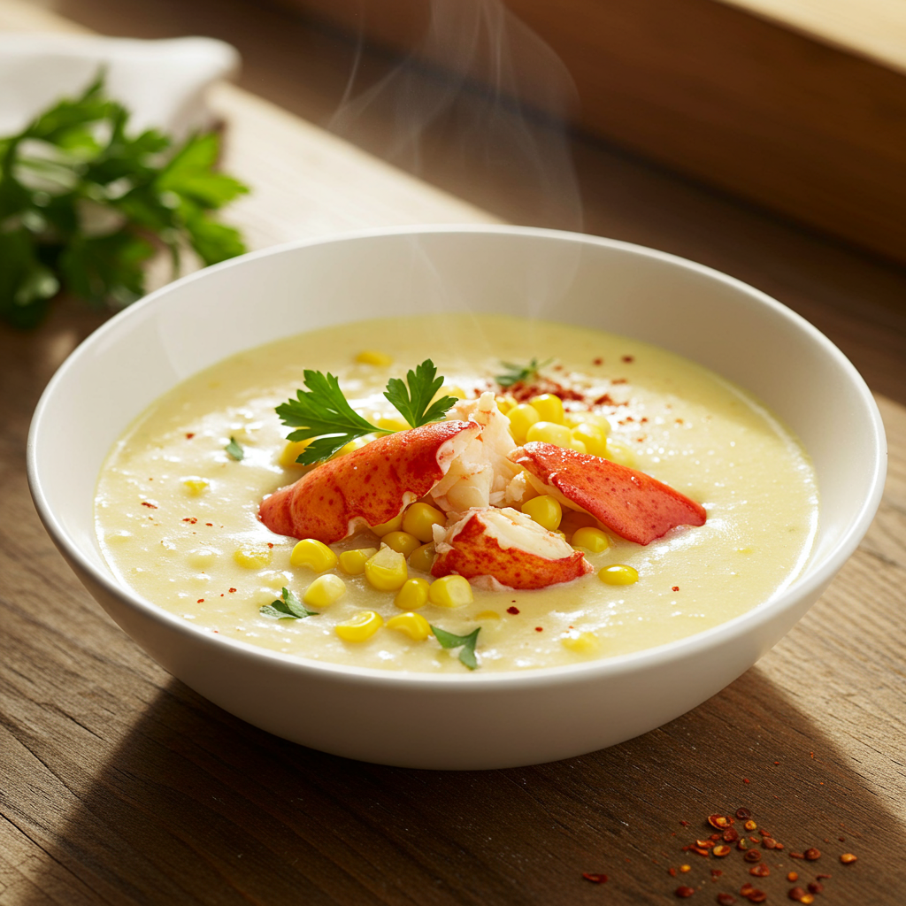 17. Lobster and Sweet Corn Chowder