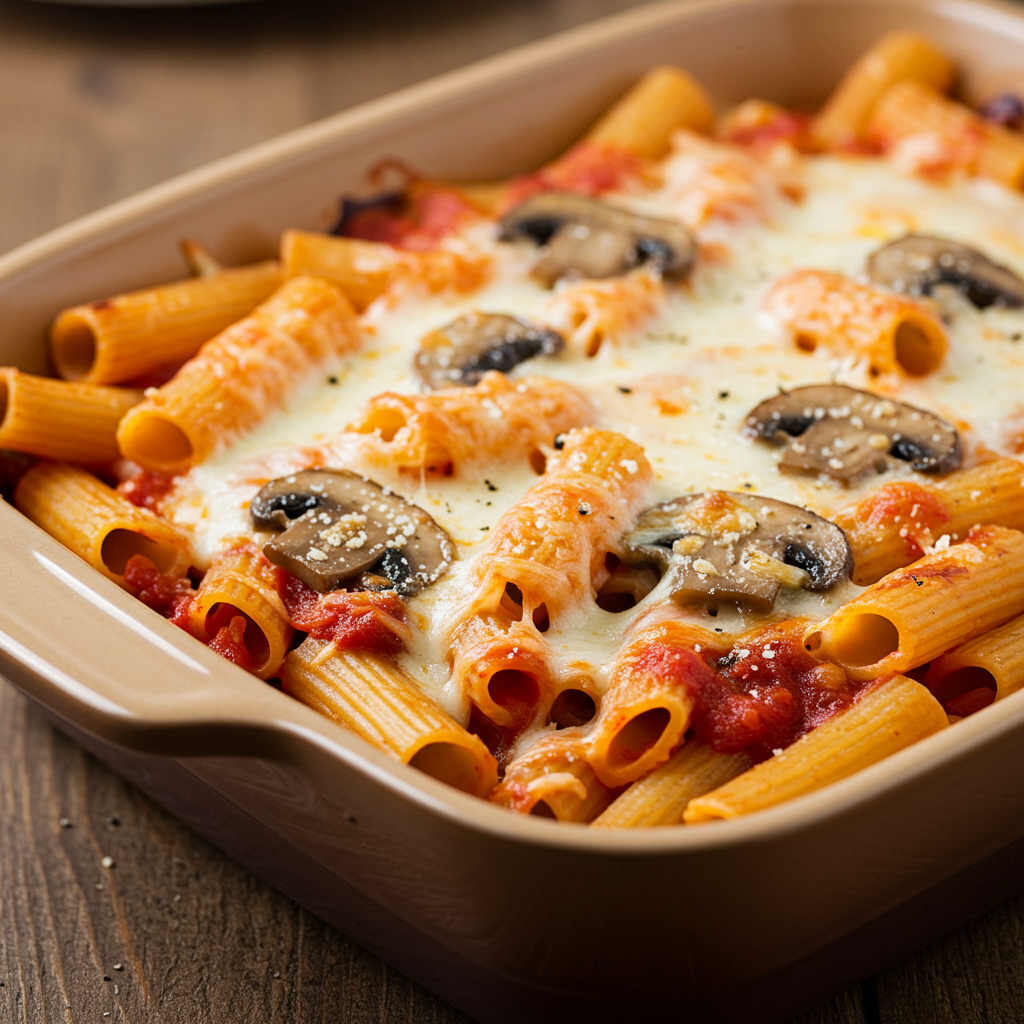 17. Mushroom Pasta Bake