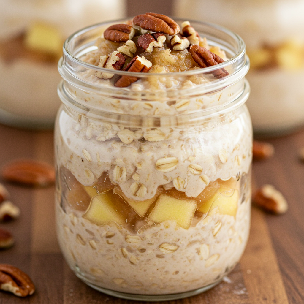 17. Overnight Apple Pie Oats