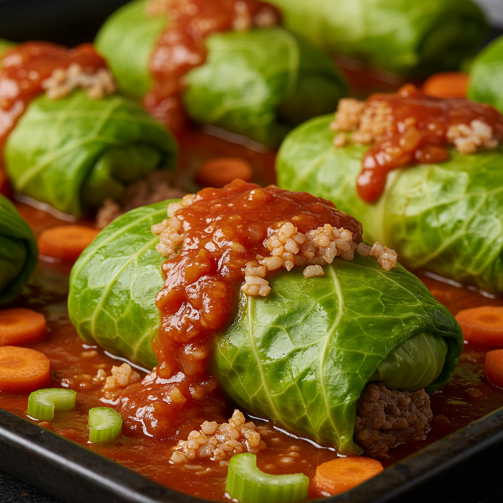 18. Beef and Cabbage Rolls
