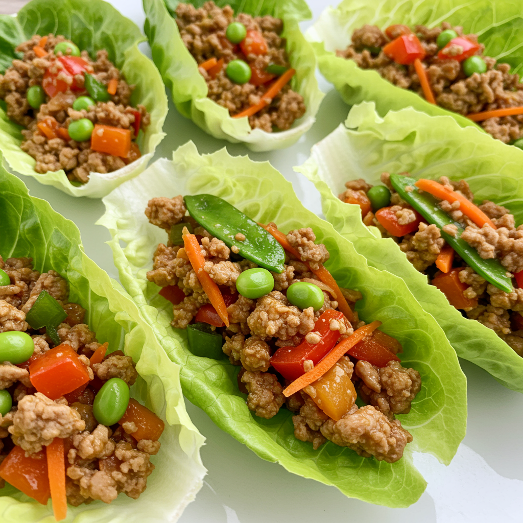 19. Asian-Style Lettuce Wraps