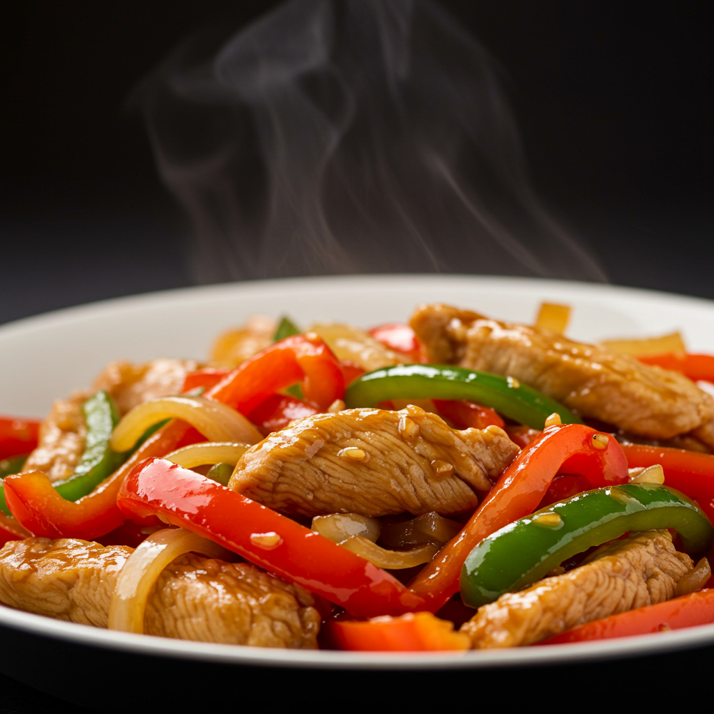 19. Honey Ginger Chicken Stir-Fry