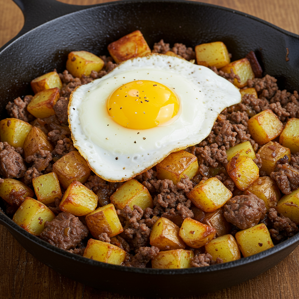 20. Beef and Potato Hash