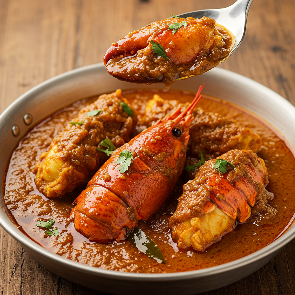 20. Spicy Lobster Vindaloo (Mild Version)