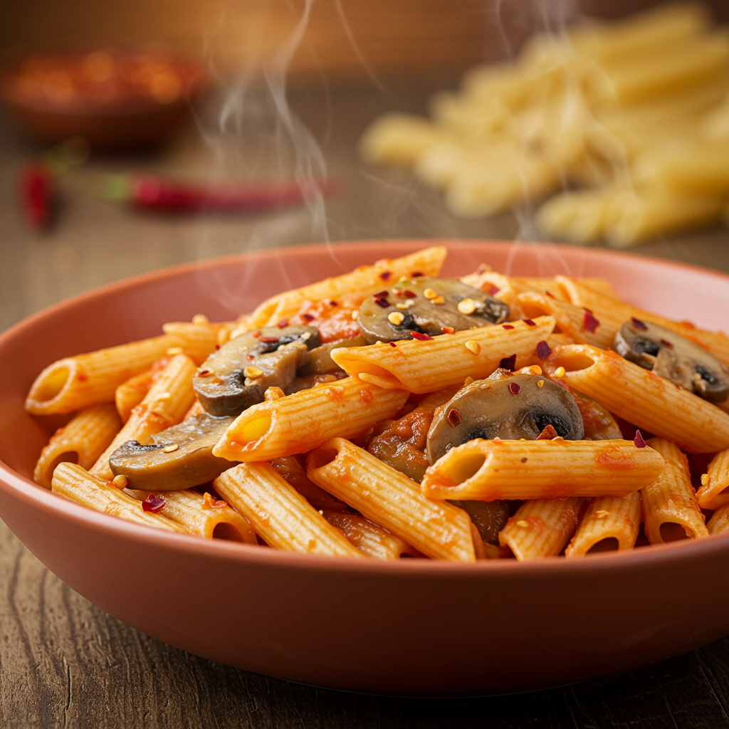 20. Spicy Mushroom Arrabbiata