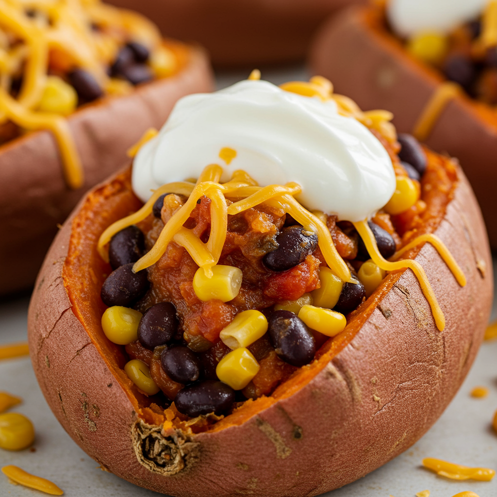 20. Stuffed Sweet Potatoes