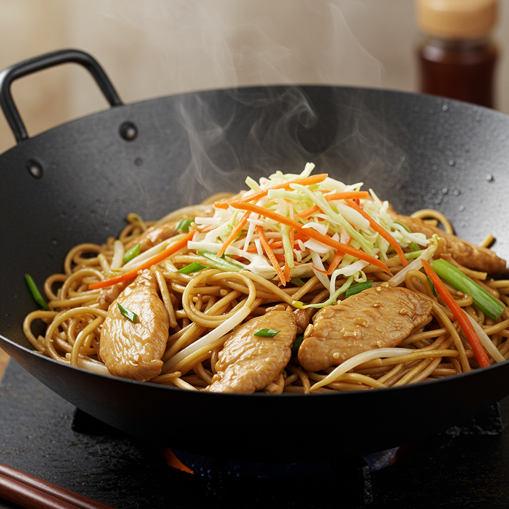 21. Chicken Chow Mein