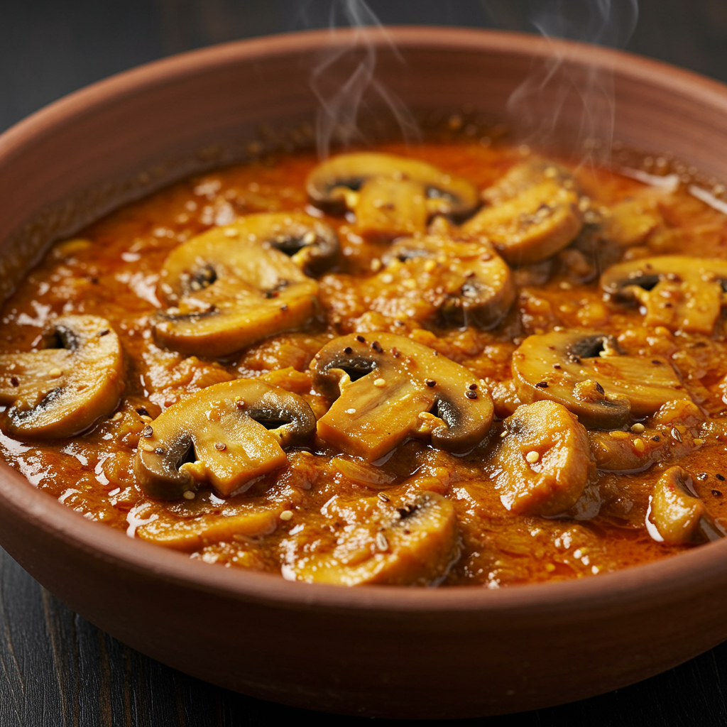 21. Mushroom Curry