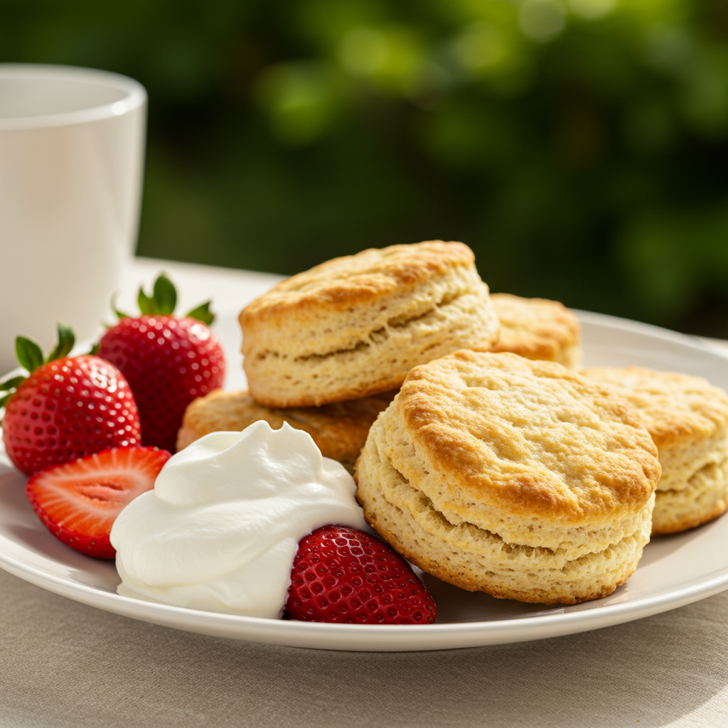 21. Strawberry Shortcake Biscuits