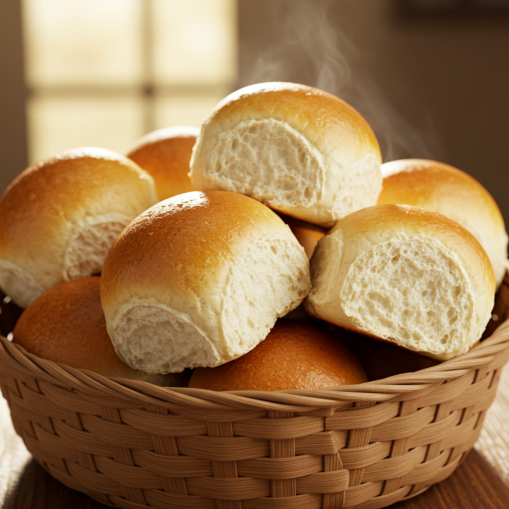22. Fluffy Dinner Rolls