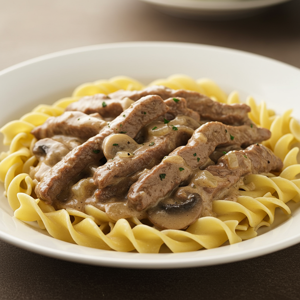 22. Gluten-Free Beef Stroganoff