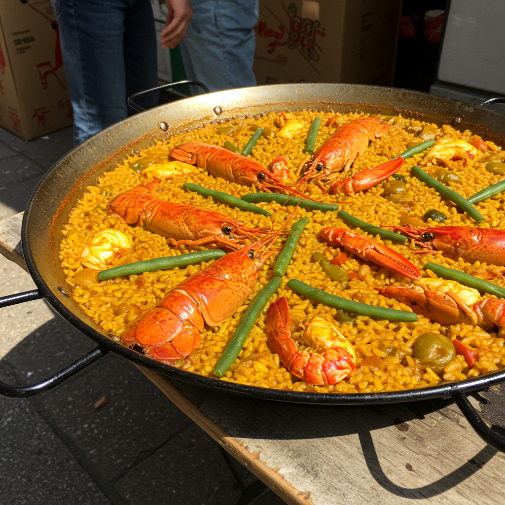 22. Lobster Paella