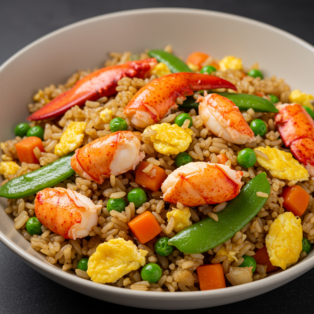 23. Quick Lobster Fried Rice