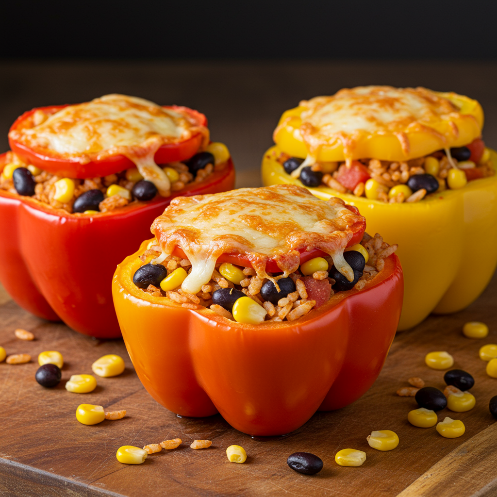 23. Vegetarian Stuffed Peppers