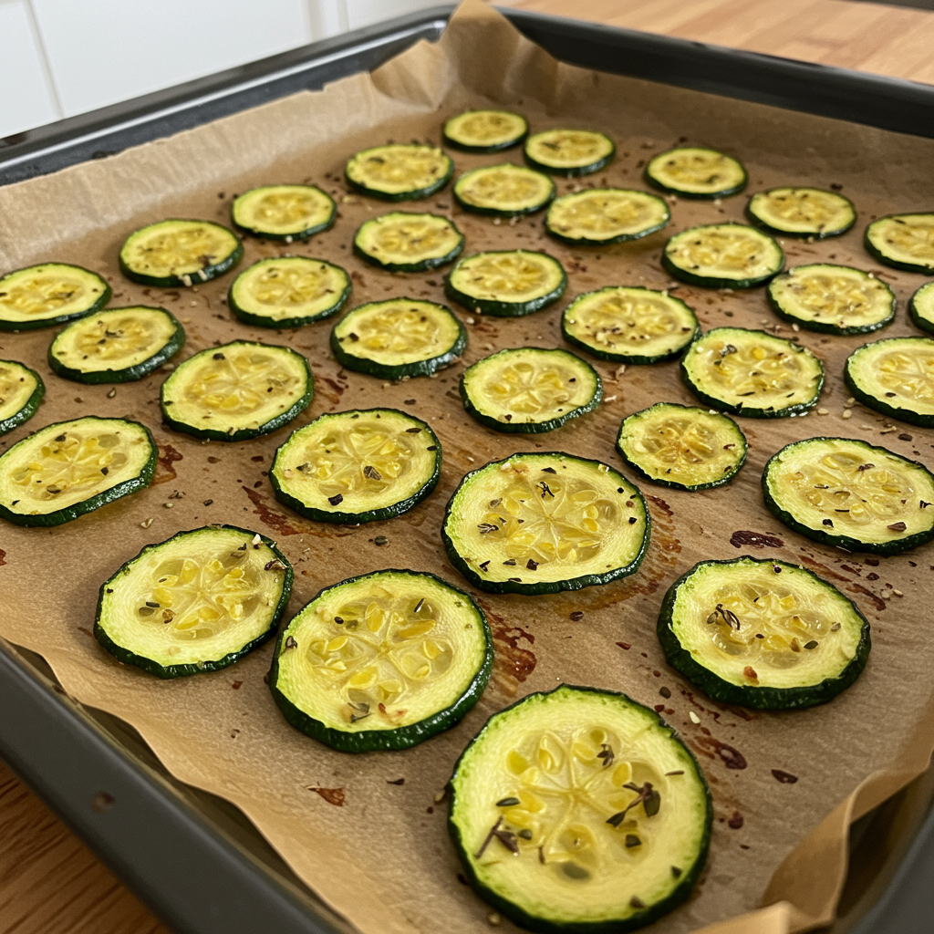 24. Baked Zucchini Chips
