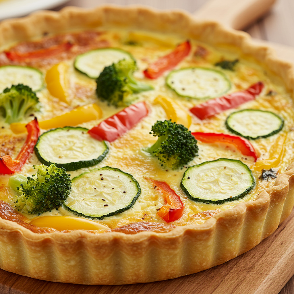 24. Harvest Vegetable Quiche