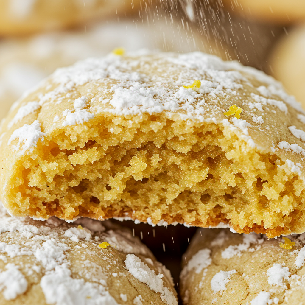 24. Lemon Crinkle Cookies