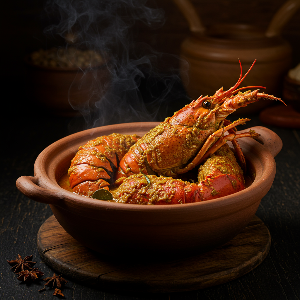 24. Lobster Rendang Curry