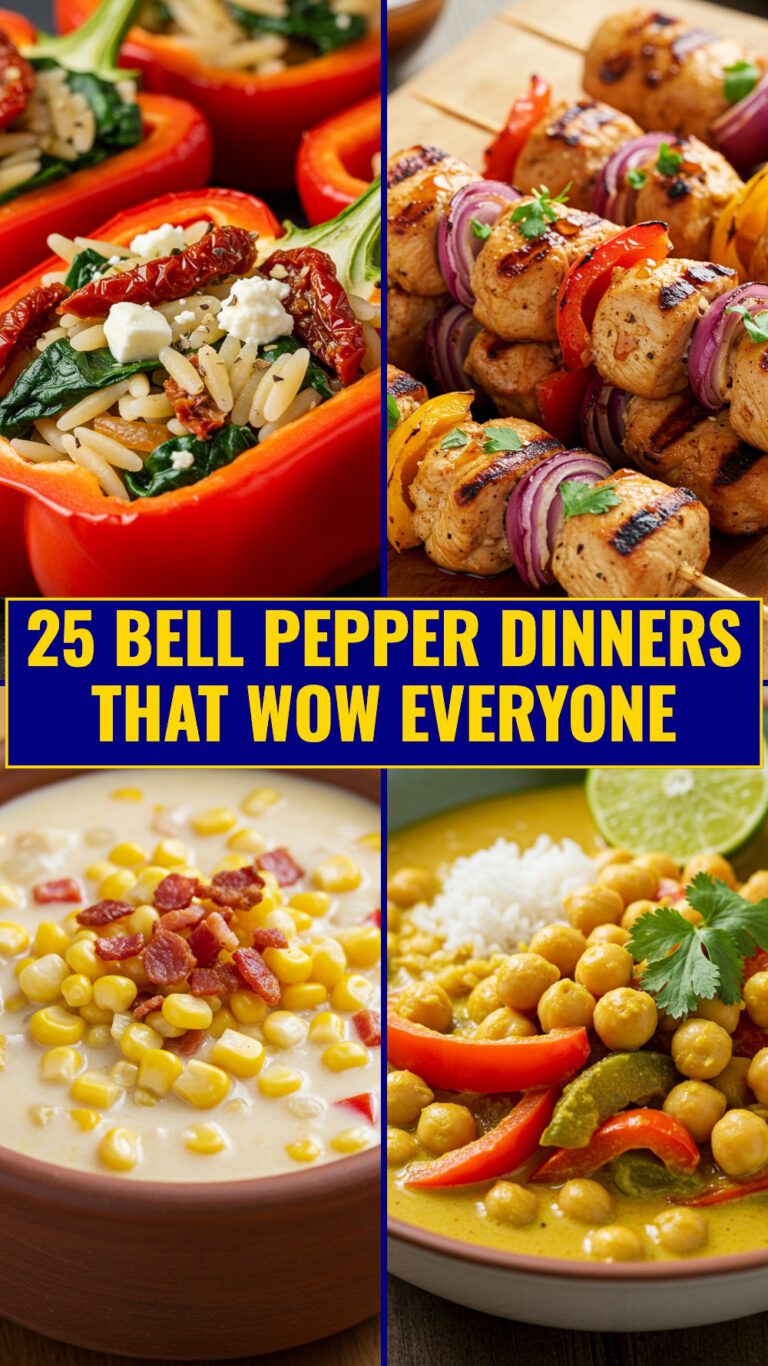 25 Bell Pepper Dinners That Wow