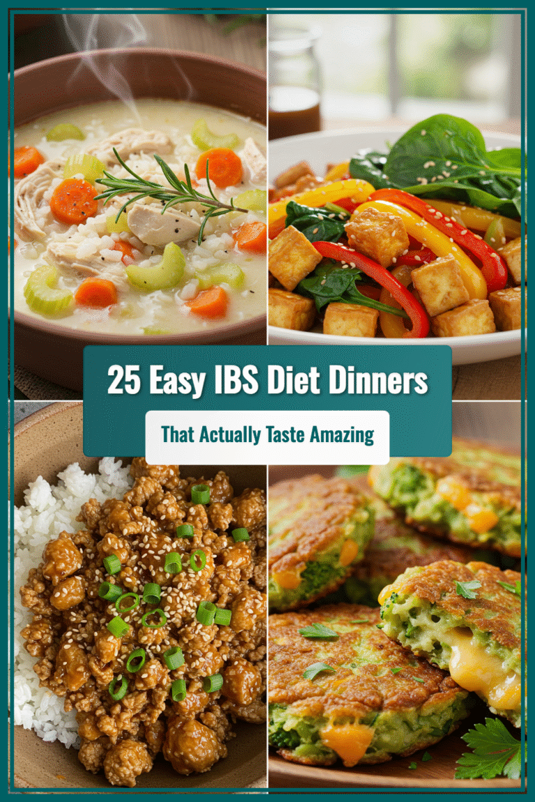 25 Easy IBS Diet Dinner Recipes That Actually Taste Amazing