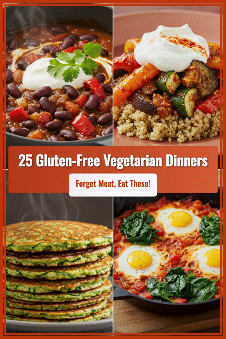 25 Gluten-Free Vegetarian Dinner Recipes – Forget About Meat