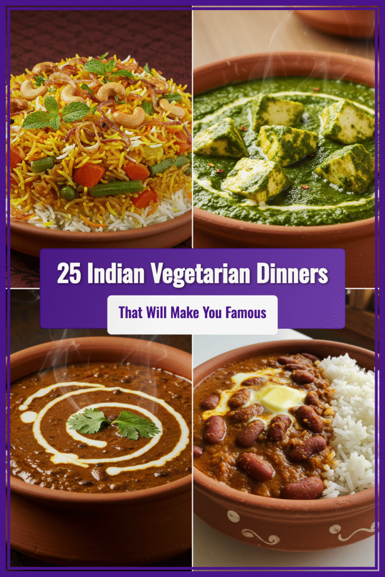 25 Incredible Indian Vegetarian Dinners That’ll Make You Famous