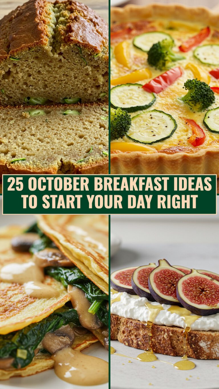 25 October Breakfast Ideas to Start Your Day Right