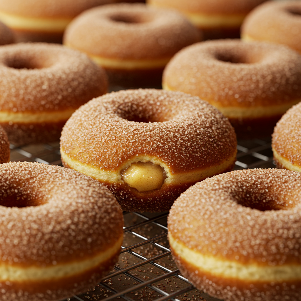 25. Apple Cinnamon Baked Donuts