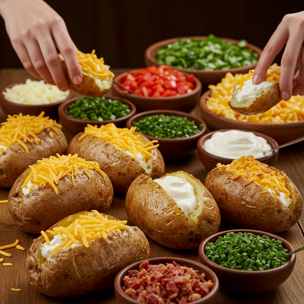 25. Gluten-Free Baked Potato Bar