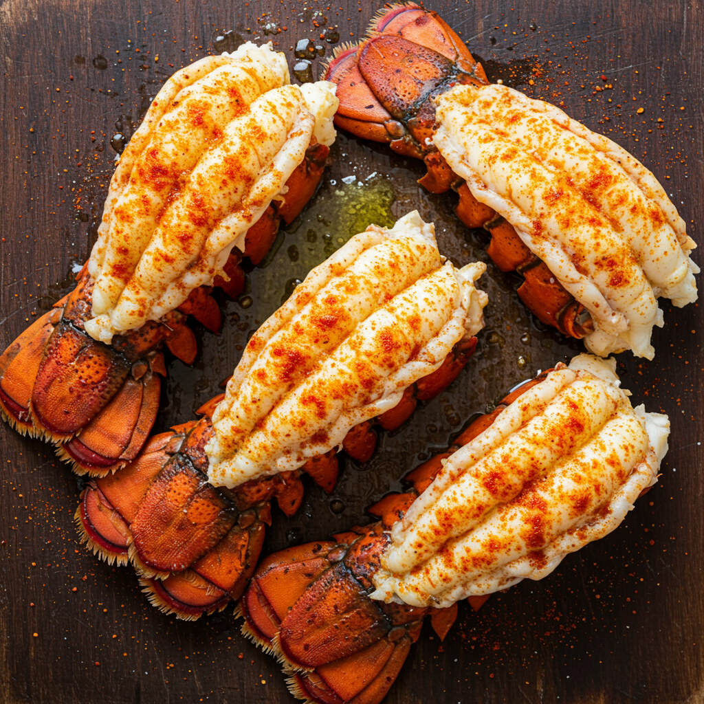 25. Simple Broiled Lobster Tails