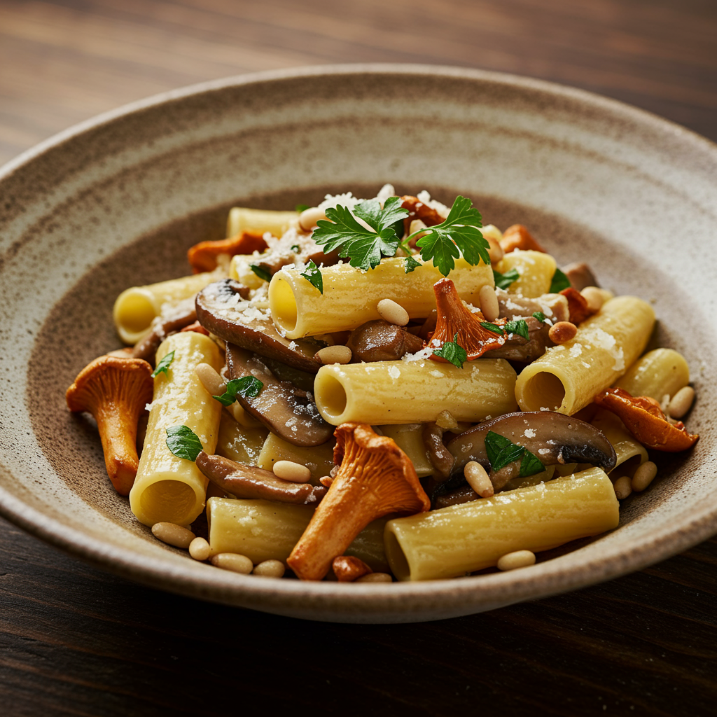 25. Ultimate Mushroom Pasta Feast