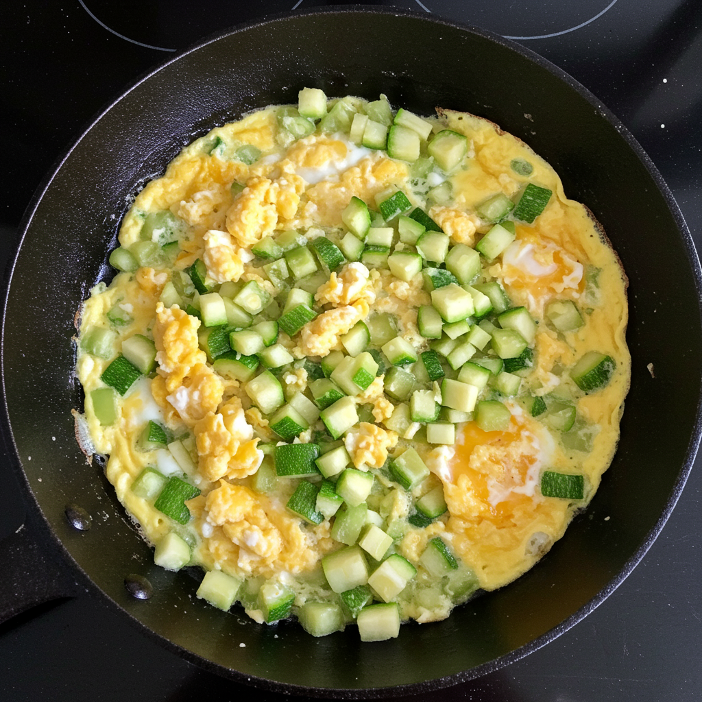 27. Zucchini and Egg Breakfast Scramble
