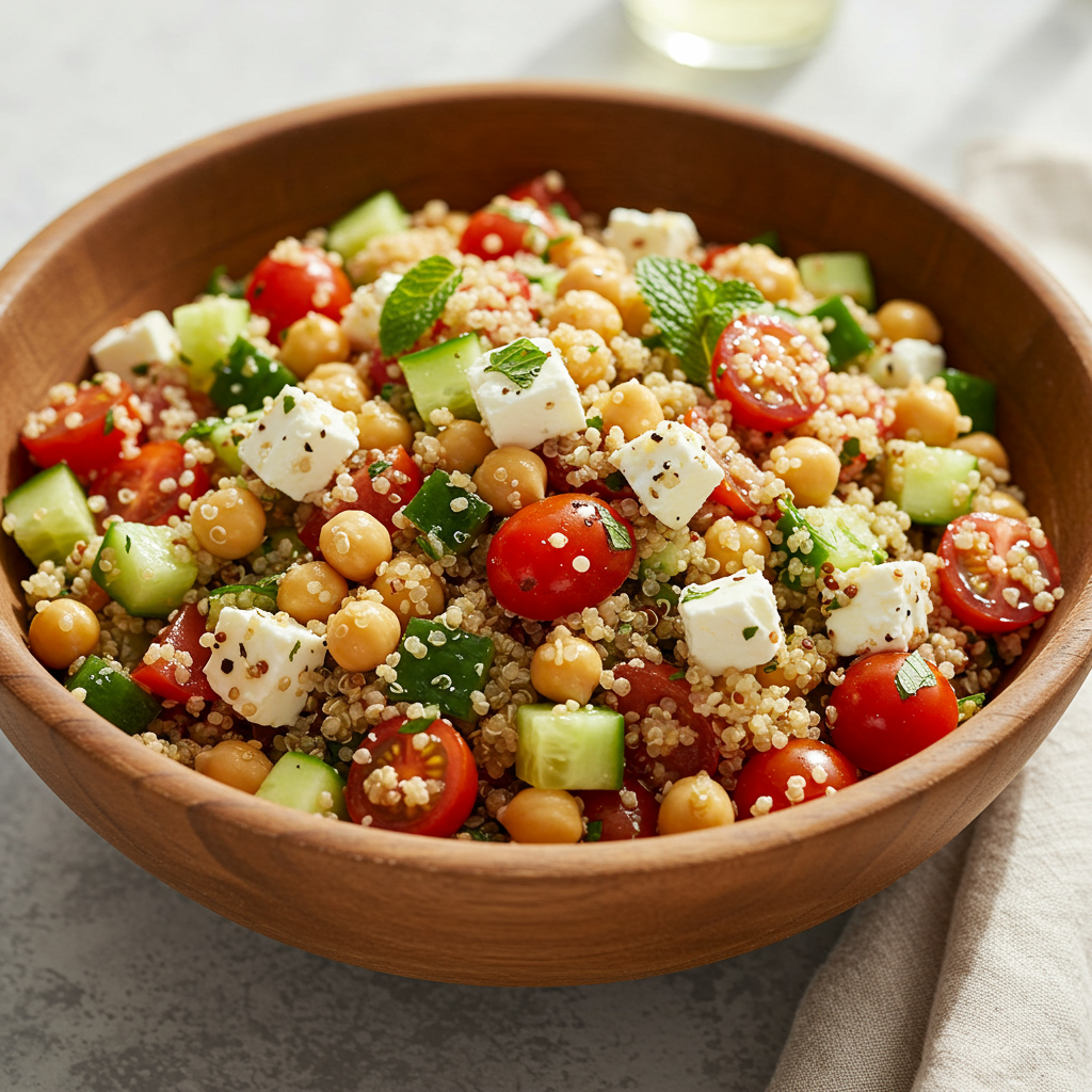28. Mediterranean Quinoa Salad