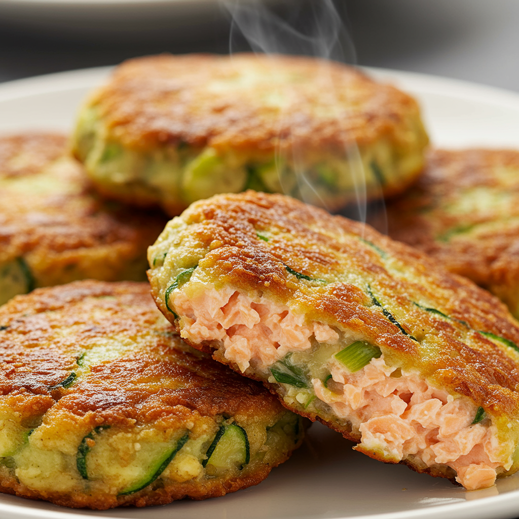29. Zucchini and Salmon Patties